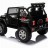 Детский электромобиль джип XMX с полным приводом (черный, EVA, 12V) - XMX618-4WD-BLACK