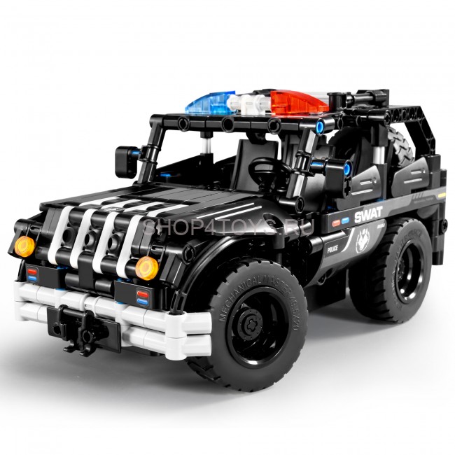 Конструктор джип полиция QiHui 355 деталей (2в1 два вида джипа, пульт) - QH8026 Конструктор джип полиция QiHui 355 деталей (2в1 два вида джипа, пульт) - QH8026