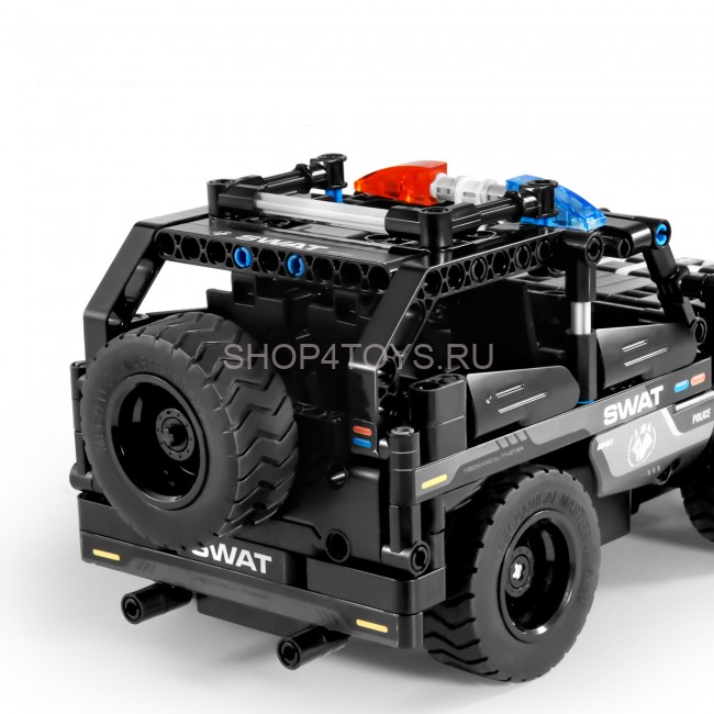 Конструктор джип полиция QiHui 355 деталей (2в1 два вида джипа, пульт) - QH8026 Конструктор джип полиция QiHui 355 деталей (2в1 два вида джипа, пульт) - QH8026