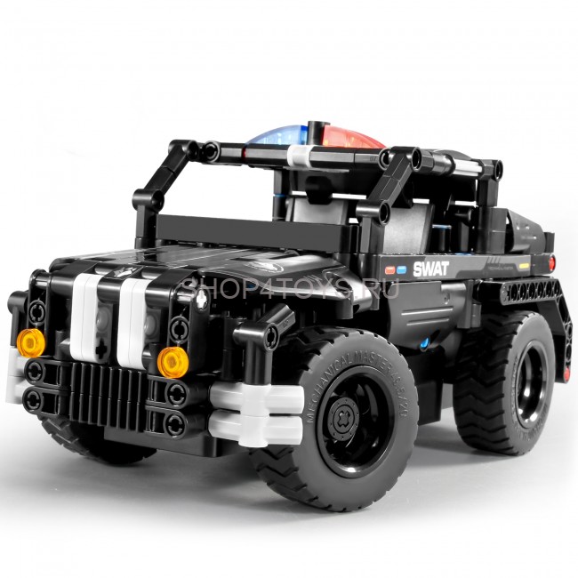 Конструктор джип полиция QiHui 355 деталей (2в1 два вида джипа, пульт) - QH8026 Конструктор джип полиция QiHui 355 деталей (2в1 два вида джипа, пульт) - QH8026