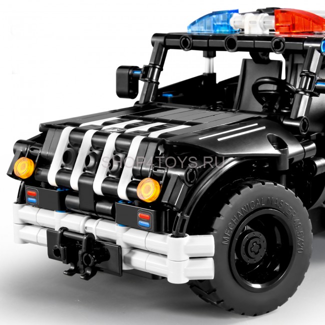 Конструктор джип полиция QiHui 355 деталей (2в1 два вида джипа, пульт) - QH8026 Конструктор джип полиция QiHui 355 деталей (2в1 два вида джипа, пульт) - QH8026