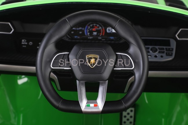 Детский электромобиль Lamborghini Urus ST-X 4WD (12V, EVA, полный привод) - SMT-666-GREEN