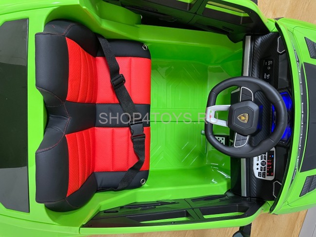Детский электромобиль Lamborghini Urus ST-X 4WD (12V, EVA, полный привод) - SMT-666-GREEN