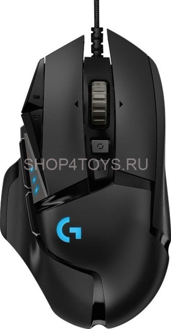 Проводная высокоточная игровая мышь Logitech G502 HERO RGB Black - 910-005474 Проводная высокоточная игровая мышь Logitech G502 HERO RGB Black - 910-005474