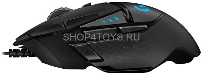 Проводная высокоточная игровая мышь Logitech G502 HERO RGB Black - 910-005474 Проводная высокоточная игровая мышь Logitech G502 HERO RGB Black - 910-005474