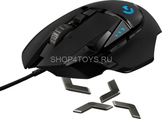 Проводная высокоточная игровая мышь Logitech G502 HERO RGB Black - 910-005474 Проводная высокоточная игровая мышь Logitech G502 HERO RGB Black - 910-005474
