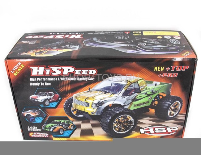 Радиоуправляемый монстр 1/10 Brontosaurus TOP Li-Po RTF - 94111TOP-AA-RED