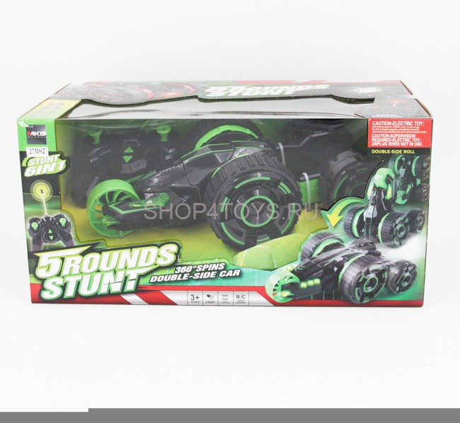 Радиоуправляемая зеленая машина Перевертыш - 5588-602-G