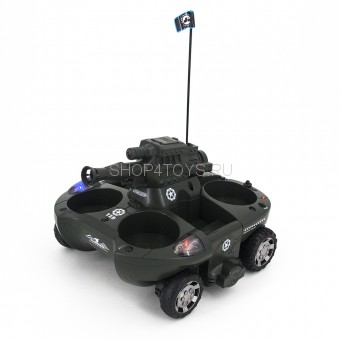 Радиоуправляемый танк-амфибия, стреляющий шариками 2.4G - 24883