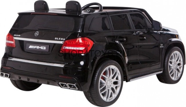 Детский электромобиль Mercedes Benz GLS63 LUXURY 4x4 12V 2.4G - Black - HL228-LUX-B