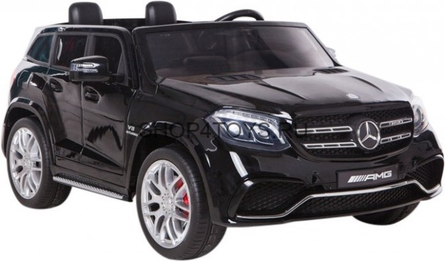 Детский электромобиль Mercedes Benz GLS63 LUXURY 4x4 12V 2.4G - Black - HL228-LUX-B