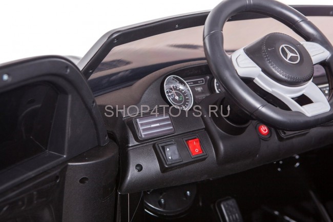 Детский электромобиль Mercedes Benz GLS63 LUXURY 4x4 12V 2.4G - Black - HL228-LUX-B