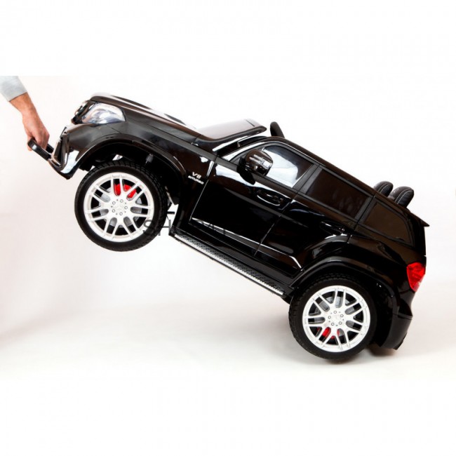 Детский электромобиль Mercedes Benz GLS63 LUXURY 4x4 12V 2.4G - Black - HL228-LUX-B