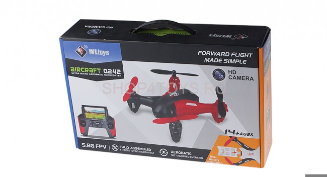 Радиоуправляемый квадрокоптер WLtoys 5.8G FPV - Q242G