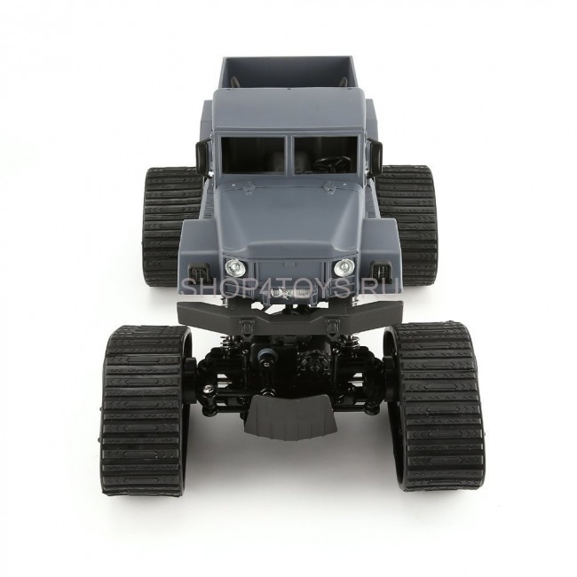 Радиоуправляемый гусеничный краулер-амфибия 4WD 1:12 - ZG-C1231WS-GREY