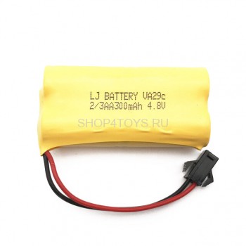 Аккумулятор Ni-Cd 4.8V 300 mAh 2/3AA - 23AA-300-YP Аккумулятор Ni-Cd 4.8V 300 mAh 2/3AA - 23AA-300-YP