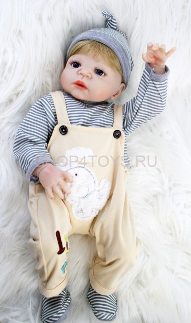 Реборн мальчик силиконовый Тимоша
