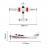 Радиоуправляемый самолет WL Toys F949S Cessna 182 6-AXIS GYRO 2.4G - WLT-F949S