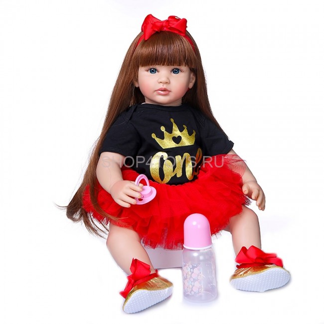 Реборн голубоглазая девочка Луиза