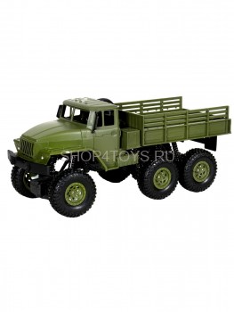 Радиоуправляемый грузовик УРАЛ 6x6 1:18 (привод 4WD, акб) - MX-25481 Радиоуправляемый грузовик УРАЛ 6x6 1:18 (привод 4WD, акб) - MX-25481