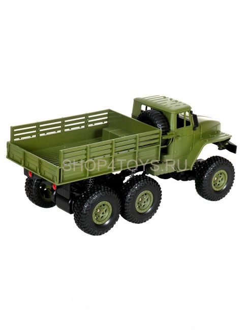 Радиоуправляемый грузовик УРАЛ 6x6 1:18 (привод 4WD, акб) - MX-25481 Радиоуправляемый грузовик УРАЛ 6x6 1:18 (привод 4WD, акб) - MX-25481