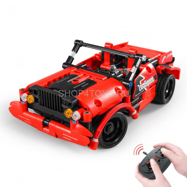 Конструктор машина QiHui 341 деталь (2в1 спорткар и джип, пульт) - QH8025 Конструктор машина QiHui 341 деталь (2в1 спорткар и джип, пульт) - QH8025