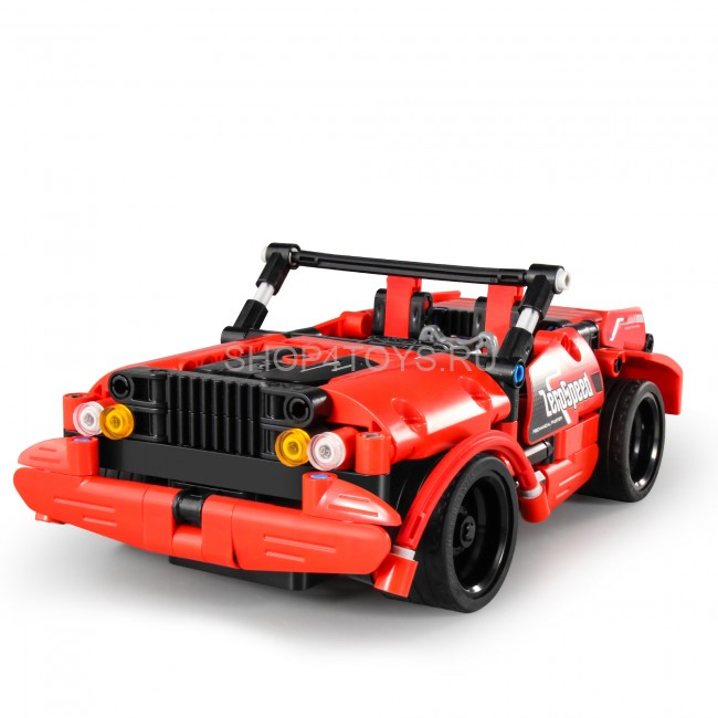 Конструктор машина QiHui 341 деталь (2в1 спорткар и джип, пульт) - QH8025 Конструктор машина QiHui 341 деталь (2в1 спорткар и джип, пульт) - QH8025