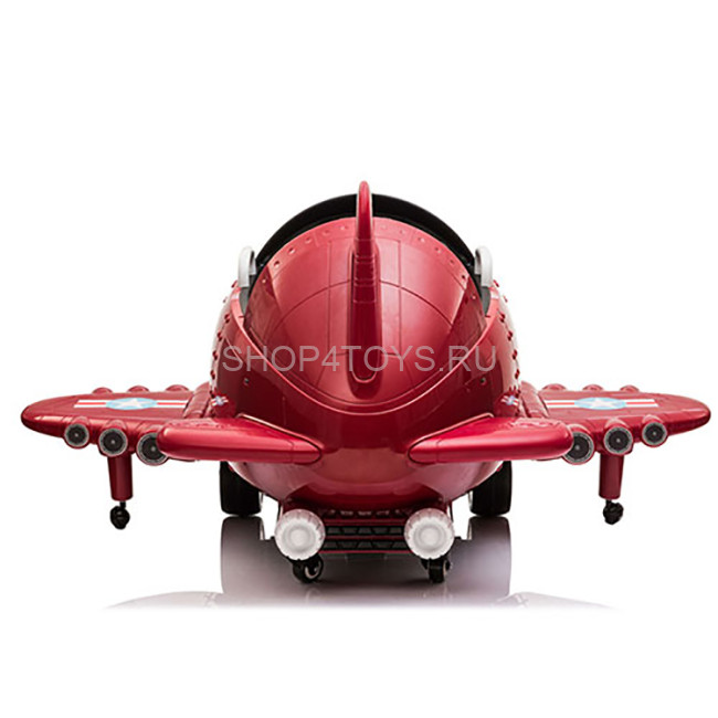 Детский электромобиль - самолет 12V - JJ20201-RED Детский электромобиль - самолет 12V - JJ20201-RED
