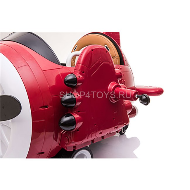 Детский электромобиль - самолет 12V - JJ20201-RED Детский электромобиль - самолет 12V - JJ20201-RED