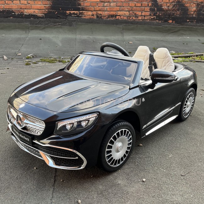 Детский электромобиль Mercedes-Maybach S650 Cabriolet - ZB188-BLACK