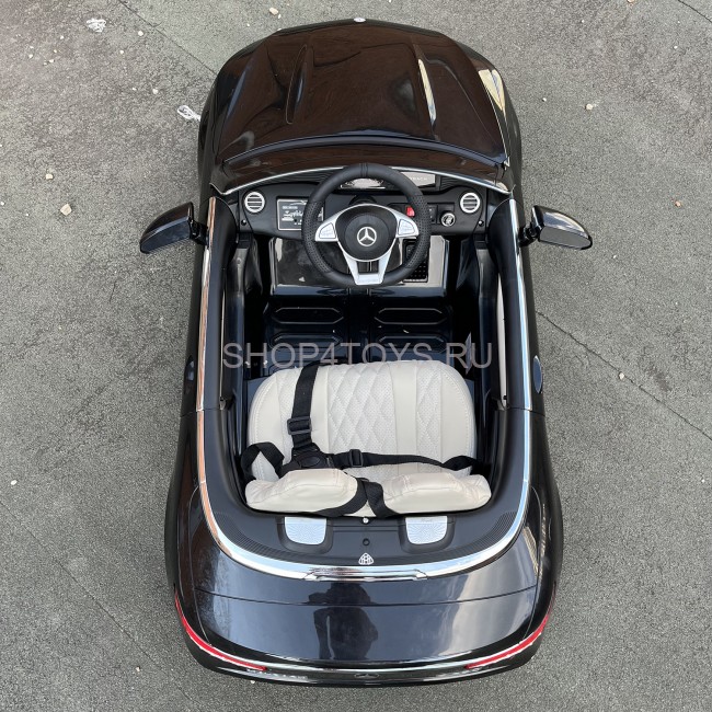 Детский электромобиль Mercedes-Maybach S650 Cabriolet - ZB188-BLACK