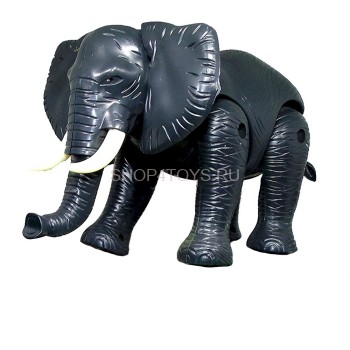 Интерактивный слон на батарейках (черный, звук, свет, движения) - CS-2297-BLACK Интерактивный слон на батарейках (черный, звук, свет, движения) - CS-2297-BLACK