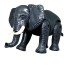 Интерактивный слон на батарейках (черный, звук, свет, движения) - CS-2297-BLACK