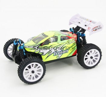 Радиоуправляемая багги HSP Troian 4WD 1:16 - 94185-18504 - 2.4G Полноуправляемая полноприводная модель электро багги с двигателем RC 380.