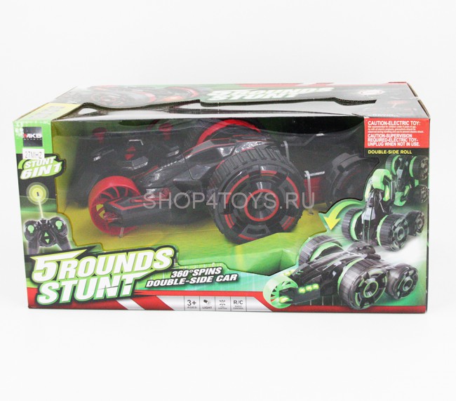 Радиоуправляемая красная машина Перевертыш - 5588-602-R Радиоуправляемая красная машина Перевертыш - 5588-602-R