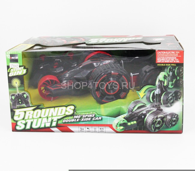 Радиоуправляемая красная машина Перевертыш - 5588-602-R Радиоуправляемая красная машина Перевертыш - 5588-602-R