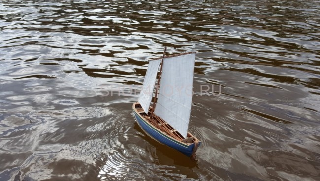 Сборная деревянная модель Парусно-гребной ЯЛ-6 1:24 - LSM0403 Сборная деревянная модель Парусно-гребной ЯЛ-6 1:24 - LSM0403