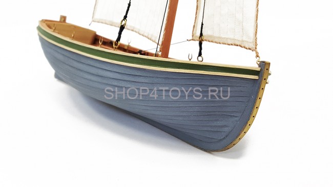Сборная деревянная модель Парусно-гребной ЯЛ-6 1:24 - LSM0403 Сборная деревянная модель Парусно-гребной ЯЛ-6 1:24 - LSM0403