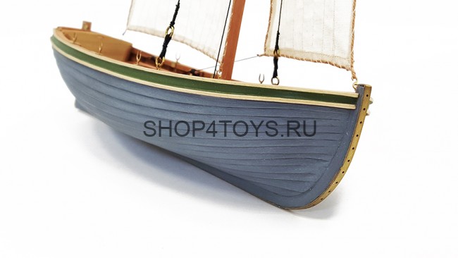 Сборная деревянная модель Парусно-гребной ЯЛ-6 1:24 - LSM0403 Сборная деревянная модель Парусно-гребной ЯЛ-6 1:24 - LSM0403