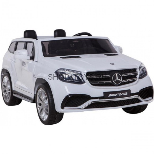 Детский электромобиль Mercedes Benz GLS63 LUXURY 4x4 12V 2.4G - White - HL228-LUX-W