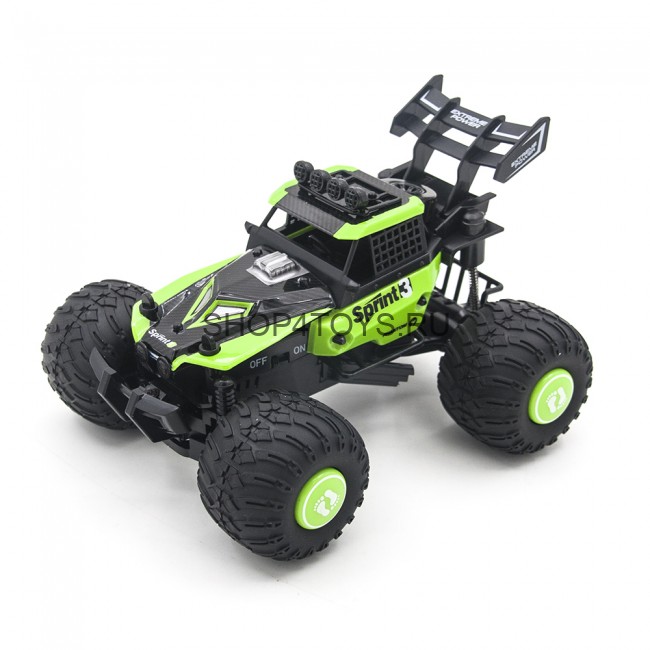 Радиоуправляемая трагги CraZon Green Ghost / Sprint 2WD 1:28 (сменные колеса и корпус) - 172802 Радиоуправляемая трагги CraZon Green Ghost / Sprint 2WD 1:28 (сменные колеса и корпус) - 172802
