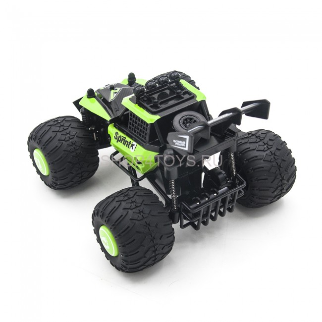 Радиоуправляемая трагги CraZon Green Ghost / Sprint 2WD 1:28 (сменные колеса и корпус) - 172802 Радиоуправляемая трагги CraZon Green Ghost / Sprint 2WD 1:28 (сменные колеса и корпус) - 172802