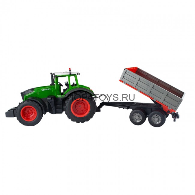 Радиоуправляемый фермерский трактор с прицепом Double E 1:16 2.4G - E354-003 Радиоуправляемый фермерский трактор с прицепом Double E 1:16 2.4G - E354-003