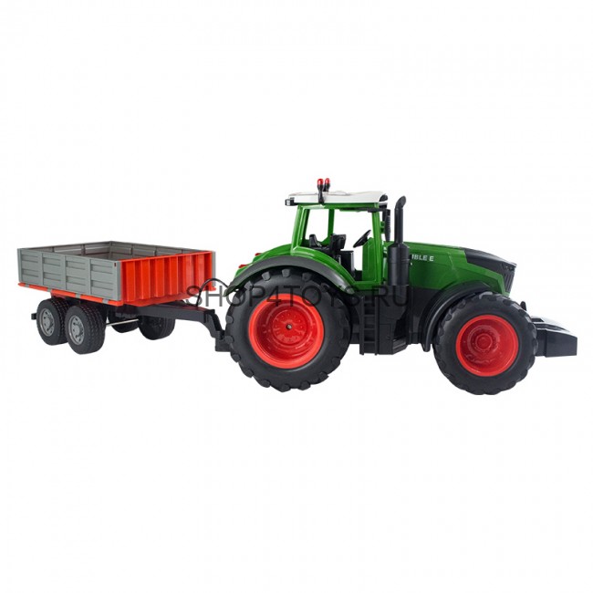 Радиоуправляемый фермерский трактор с прицепом Double E 1:16 2.4G - E354-003 Радиоуправляемый фермерский трактор с прицепом Double E 1:16 2.4G - E354-003