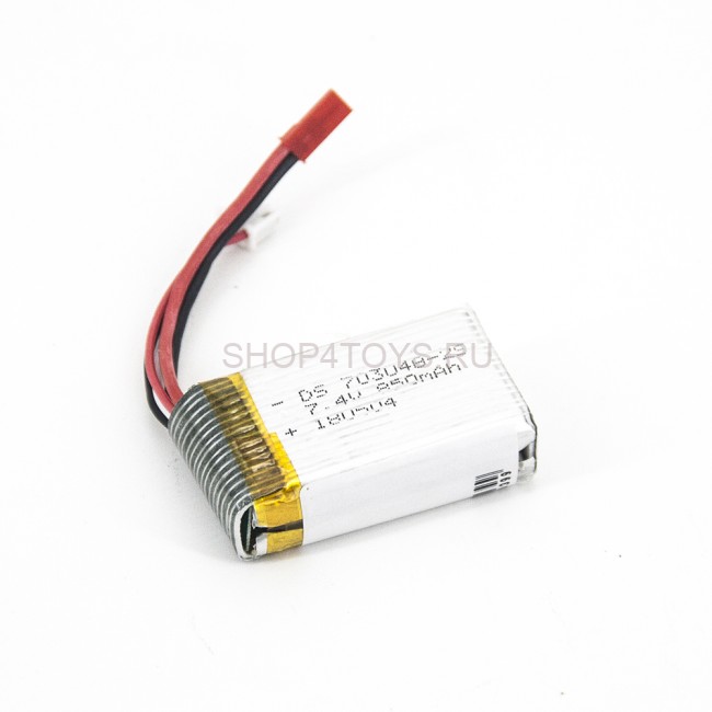 Аккумулятор Li-Po 7.4v 850mah JST - LIPO-74-850-2-JST