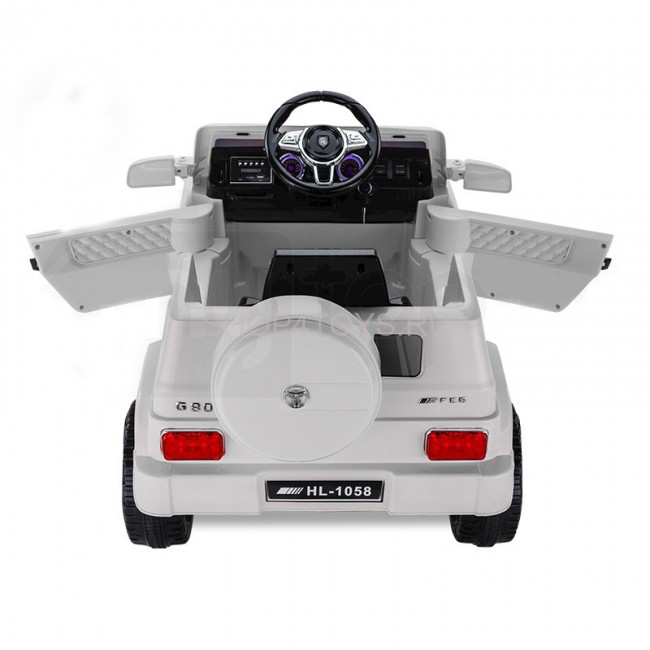 Детский электромобиль Mercedes G Style 12V - HL-1058-WHITE Детский электромобиль Mercedes G Style 12V - HL-1058-WHITE