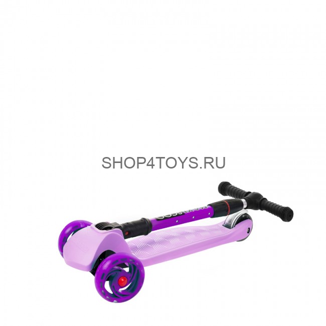 Самокат Maxiscoo Baby Delux Трехколесный Складной со Светящимися Колесами, Лавандовый - MSC-B091804D Самокат Maxiscoo Baby Delux Трехколесный Складной со Светящимися Колесами, Лавандовый - MSC-B091804D