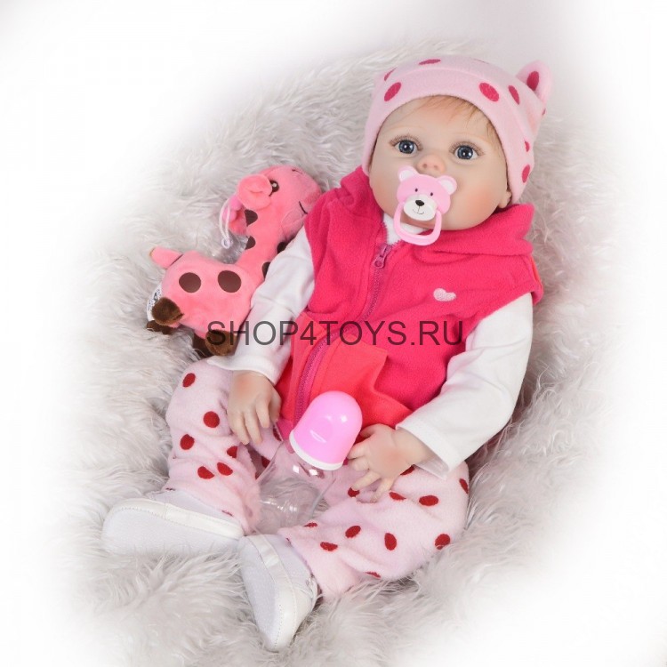 Силиконовая реборн 55, купить куклу реборн, купить куклу младенца ...
