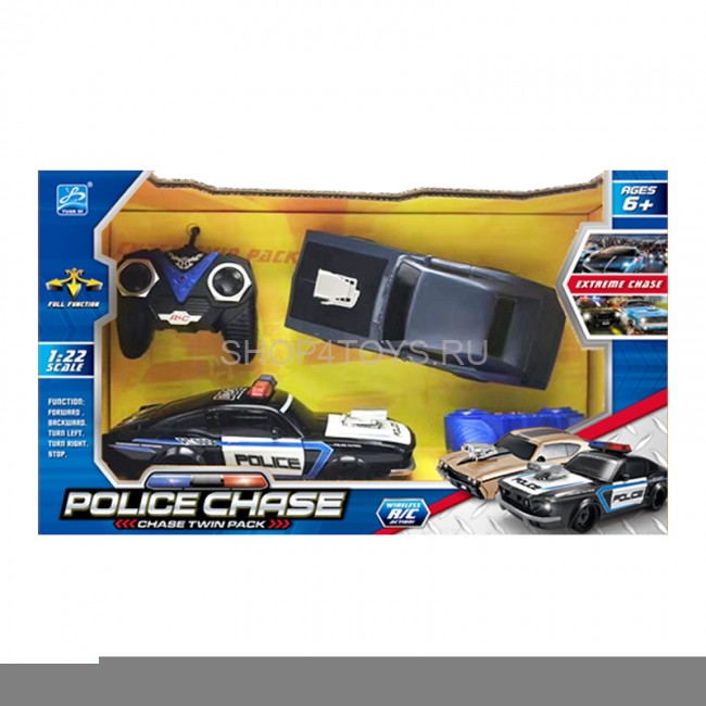 Набор из двух радиоуправляемых машин Police Chase 1:20 - YD898-MJ1995A Набор из двух радиоуправляемых машин Police Chase 1:20 - YD898-MJ1995A