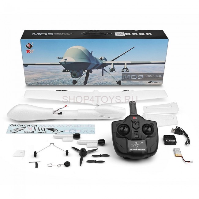 Радиоуправляемый самолет XK Predator MQ-9 2.4G - XK-A110 Радиоуправляемый самолет XK Predator MQ-9 2.4G - XK-A110